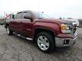 2015 Sonoma Red Metallic GMC Sierra 1500 SLE Double Cab 4x4  photo #4