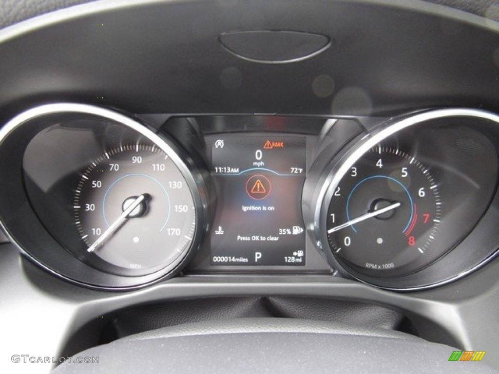 2018 Jaguar XF Sportbrake S AWD Gauges Photo #125839451