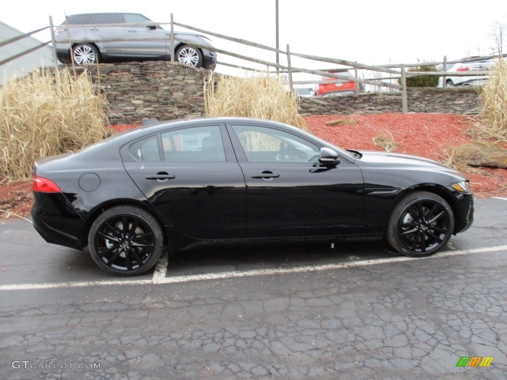 Narvik Black 2018 Jaguar XE 30t Prestige AWD Exterior Photo #125840084