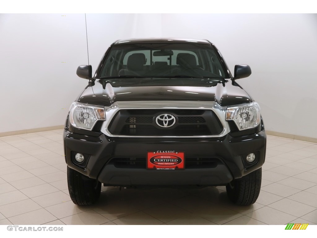 2015 Tacoma V6 Double Cab 4x4 - Black / Graphite photo #2