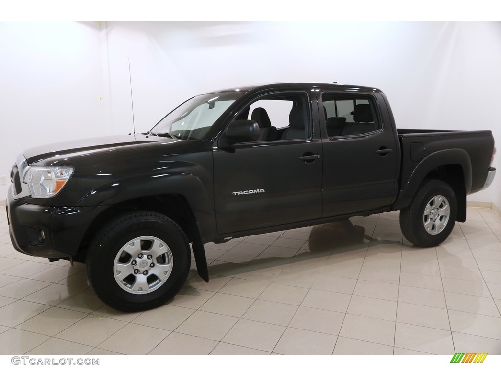 2015 Tacoma V6 Double Cab 4x4 - Black / Graphite photo #3