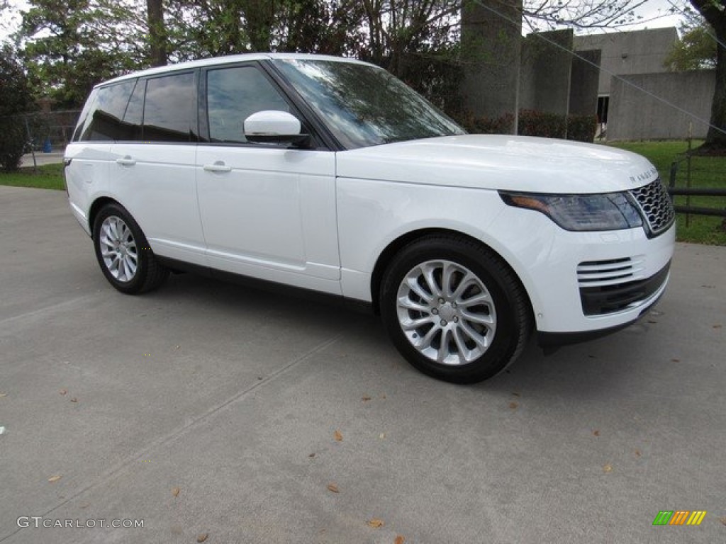 Fuji White Land Rover Range Rover