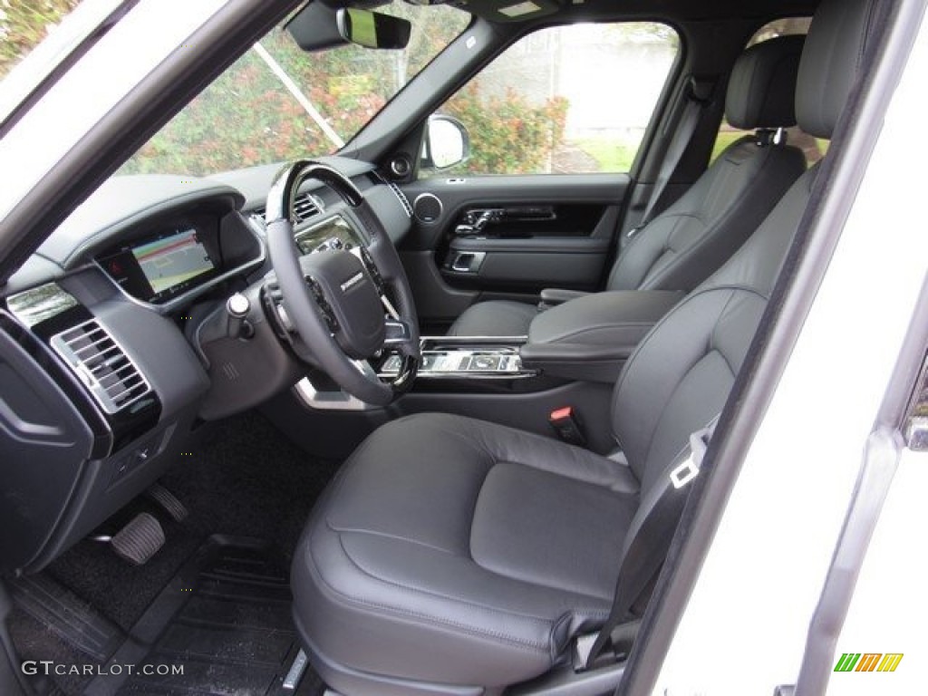 Ebony Interior 2018 Land Rover Range Rover HSE Photo #125840344