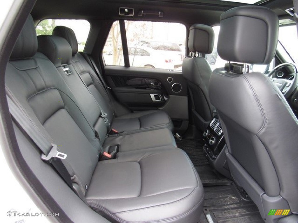 Ebony Interior 2018 Land Rover Range Rover HSE Photo #125840630