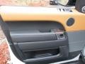 Ebony/Vintage Tan 2018 Land Rover Range Rover Sport Supercharged Door Panel
