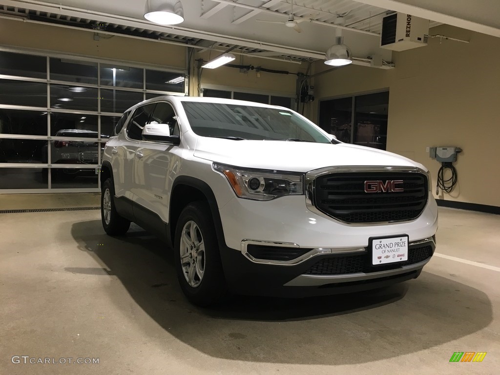 Summit White GMC Acadia