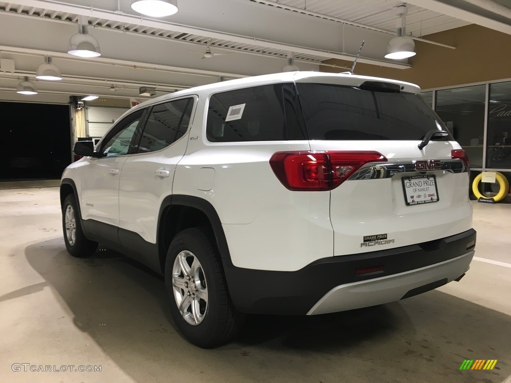 2018 Acadia SLE - Summit White / Jet Black photo #4