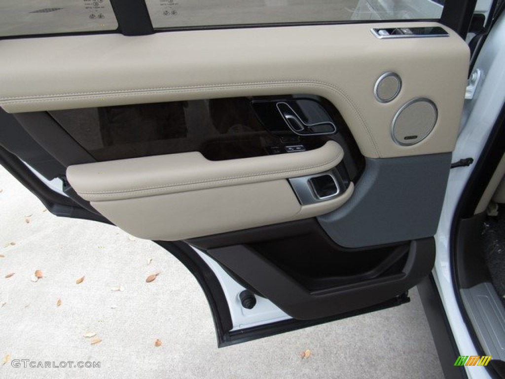 2018 Land Rover Range Rover Supercharged Espresso/Almond Door Panel Photo #125841467