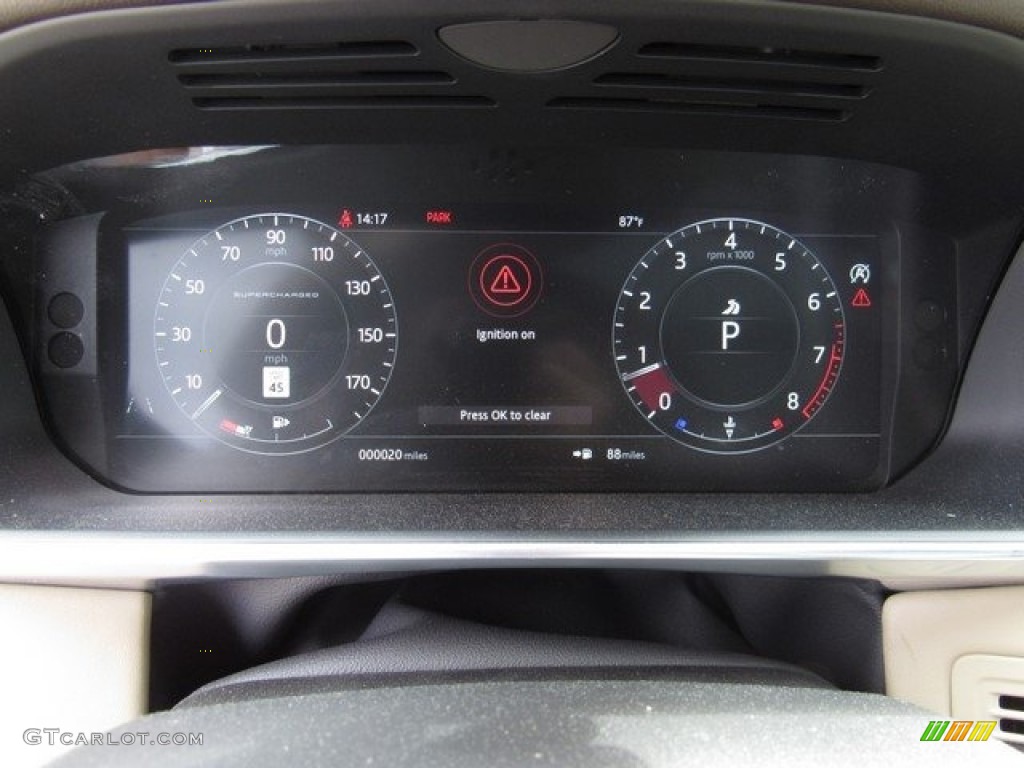 2018 Land Rover Range Rover Supercharged Gauges Photos