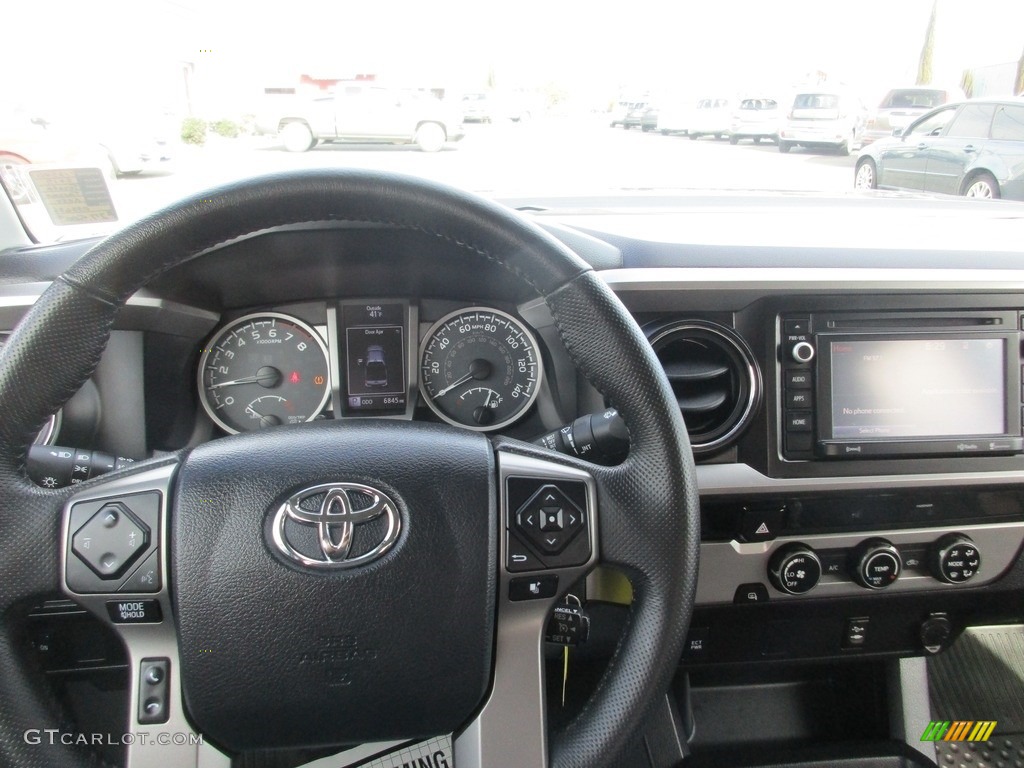 2017 Tacoma SR5 Double Cab - Magnetic Gray Metallic / Cement Gray photo #10