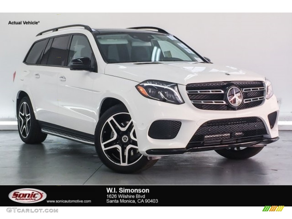 2018 GLS 550 4Matic - Polar White / Black photo #1