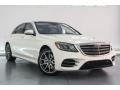 2018 designo Diamond White Metallic Mercedes-Benz S 450 Sedan  photo #12