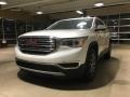 2018 White Frost Tricoat GMC Acadia SLT AWD  photo #2