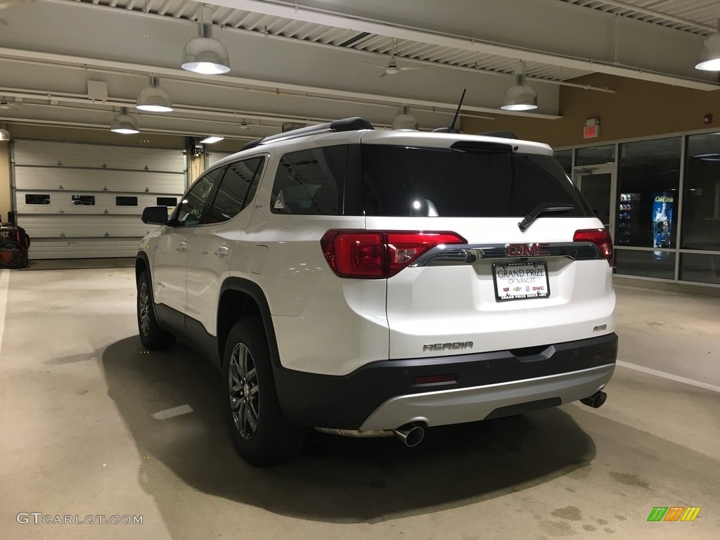 2018 Acadia SLT AWD - White Frost Tricoat / Cocoa/Light Ash Gray photo #4