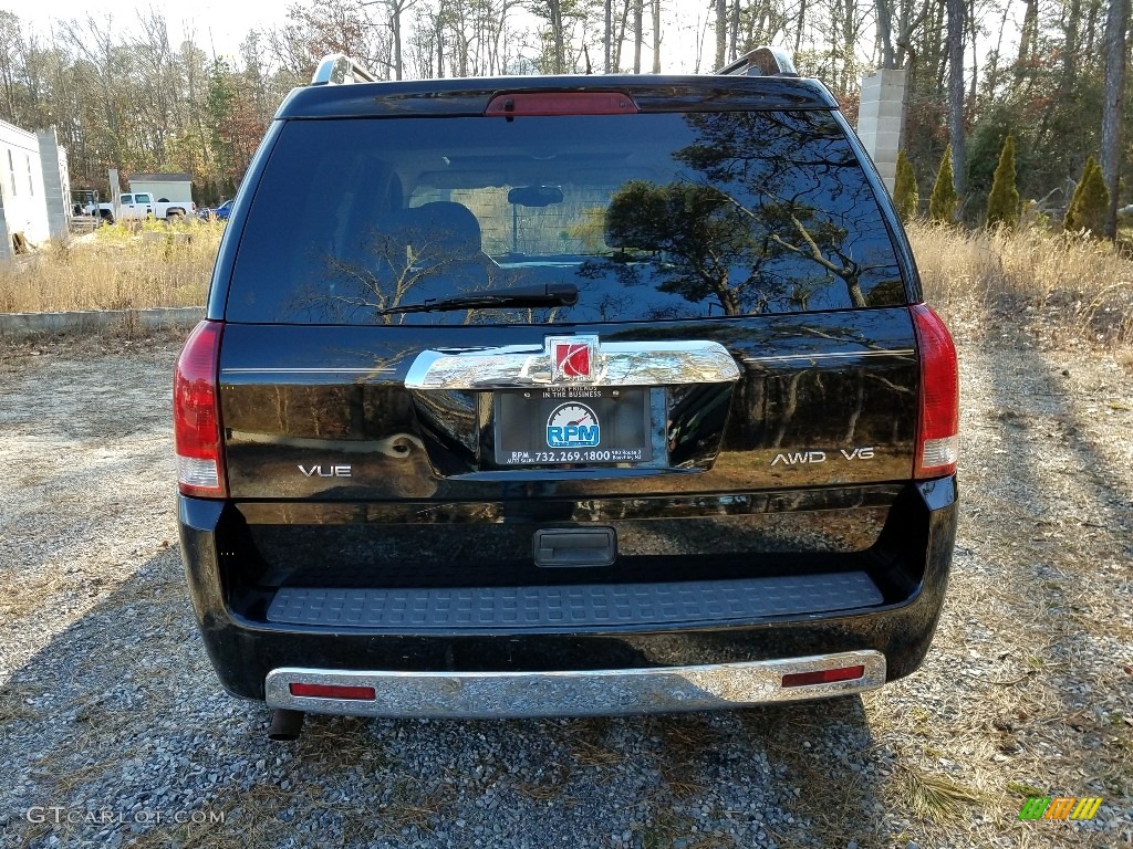 2007 VUE V6 AWD - Black Onyx / Gray photo #8