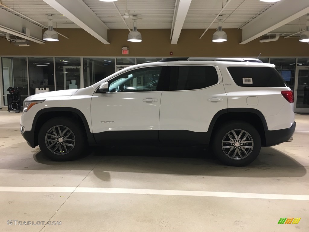 2018 Acadia SLT AWD - Summit White / Jet Black photo #3