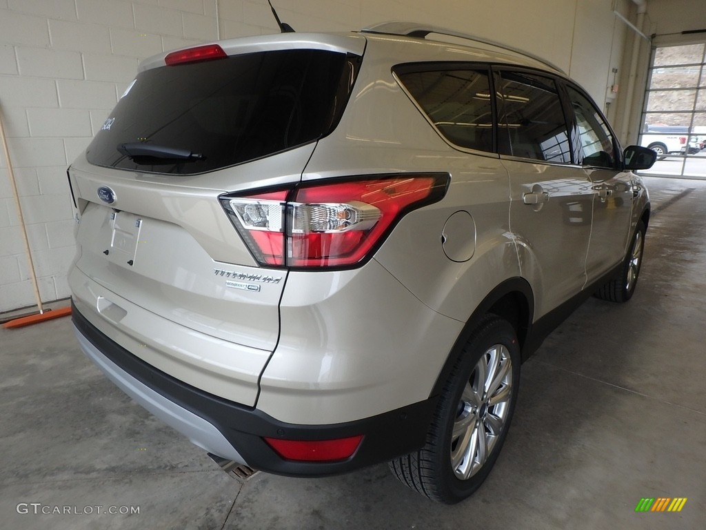 2018 Escape Titanium 4WD - White Gold / Charcoal Black photo #2