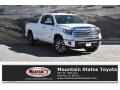 Super White 2018 Toyota Tundra Limited Double Cab 4x4