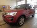 2018 Ruby Red Ford Explorer XLT 4WD  photo #4