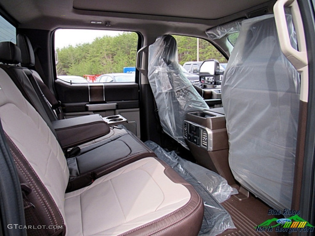 2018 F450 Super Duty Limited Crew Cab 4x4 - Magma Red / Camelback photo #12