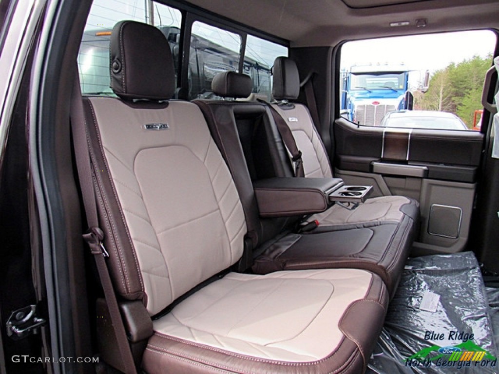2018 F450 Super Duty Limited Crew Cab 4x4 - Magma Red / Camelback photo #13