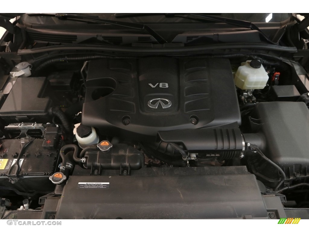 2017 QX80 Signature Edition AWD - Smoky Quartz / Graphite photo #32