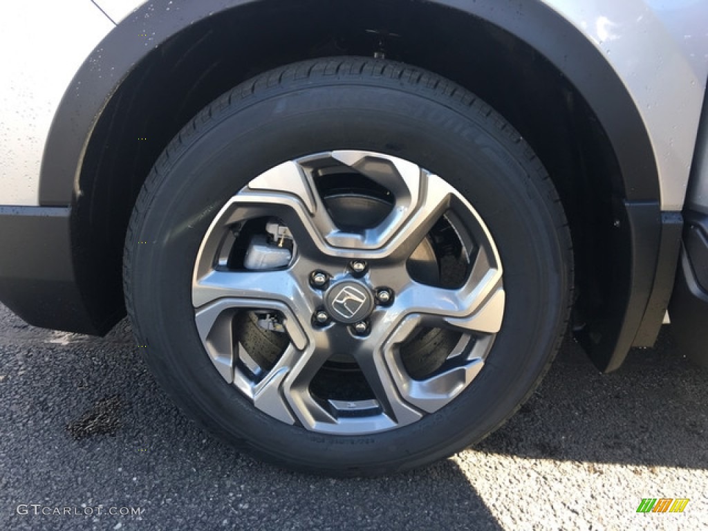 2018 CR-V EX AWD - Lunar Silver Metallic / Black photo #28