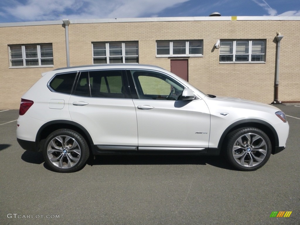 2016 X3 xDrive35i - Mineral White Metallic / Mocha photo #6