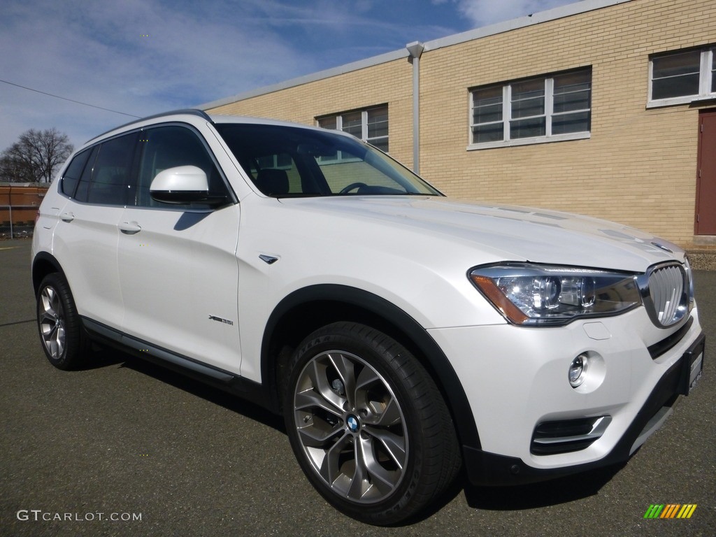 2016 X3 xDrive35i - Mineral White Metallic / Mocha photo #7