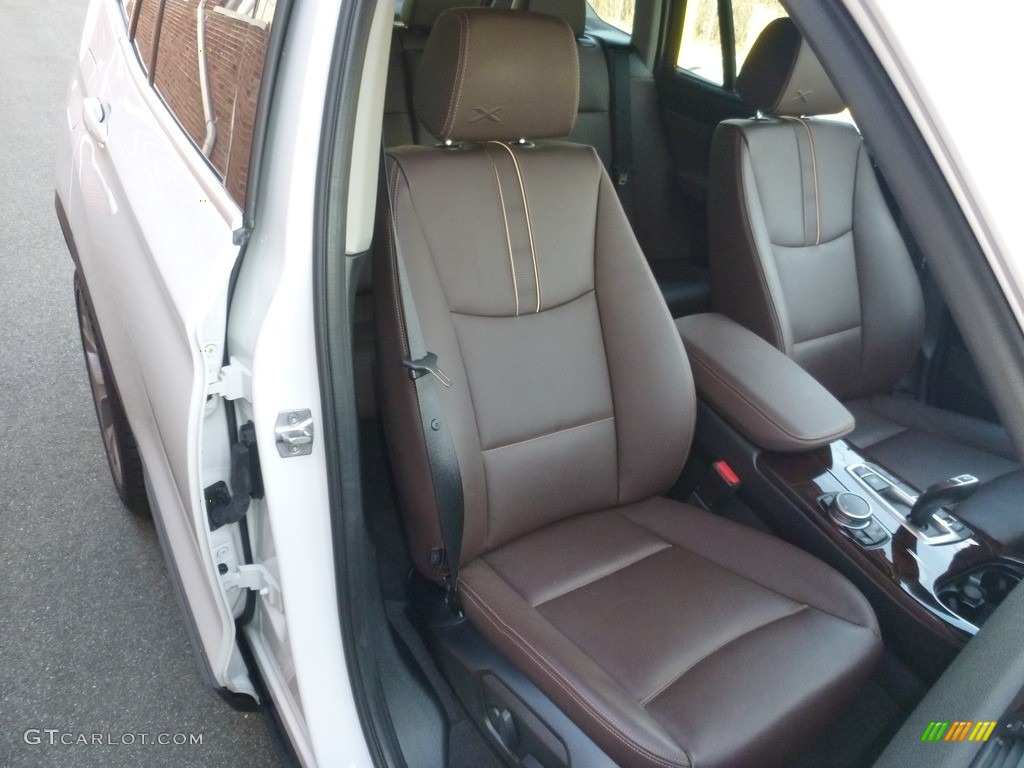 2016 X3 xDrive35i - Mineral White Metallic / Mocha photo #25