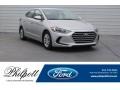 2017 Silver Hyundai Elantra SE  photo #1
