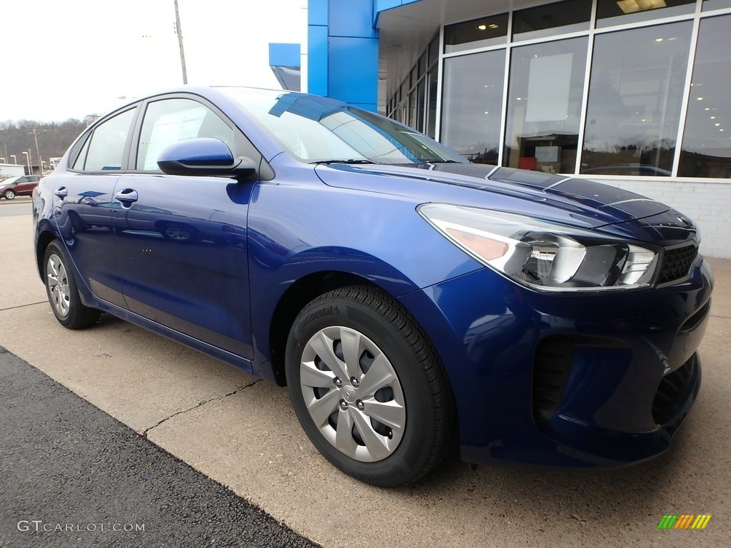 Deep Sea Blue 2018 Kia Rio S Exterior Photo #125853854