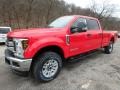 2018 Race Red Ford F350 Super Duty XLT Crew Cab 4x4  photo #7