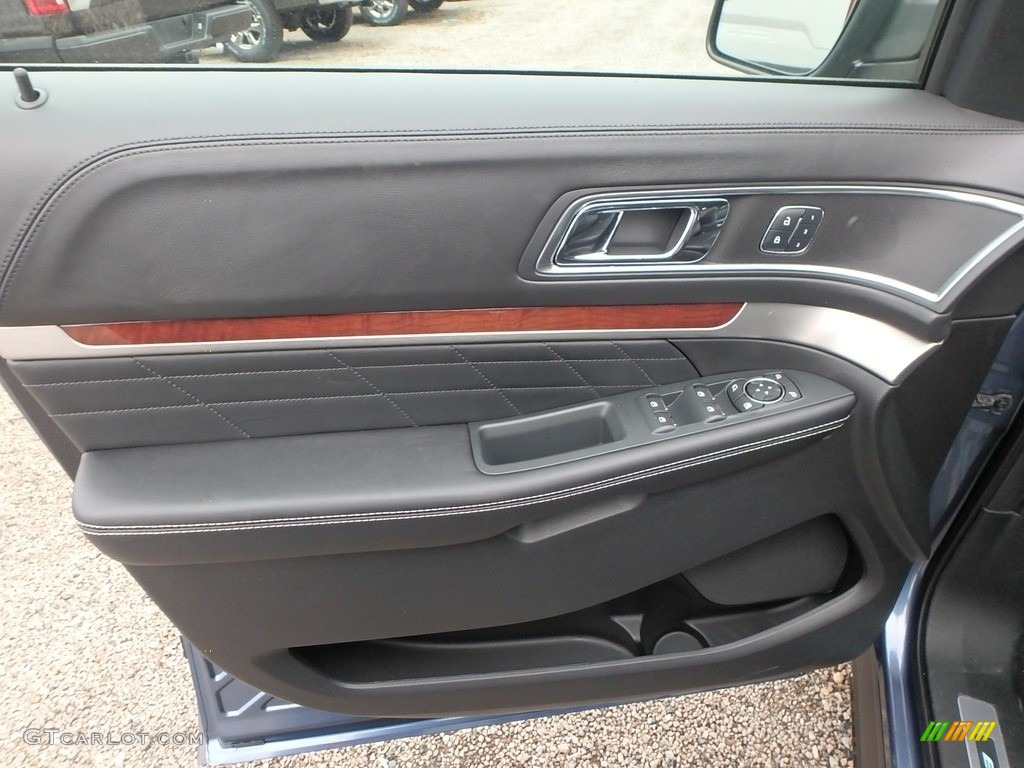 2018 Explorer Platinum 4WD - Blue Metallic / Ebony Black photo #14