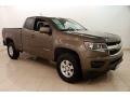 Brownstone Metallic 2017 Chevrolet Colorado WT Extended Cab