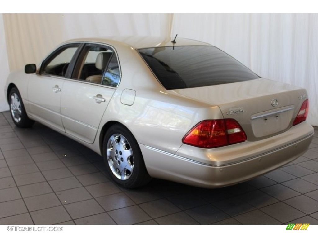 2001 LS 430 - Mystic Gold Metallic / Ecru Beige photo #7