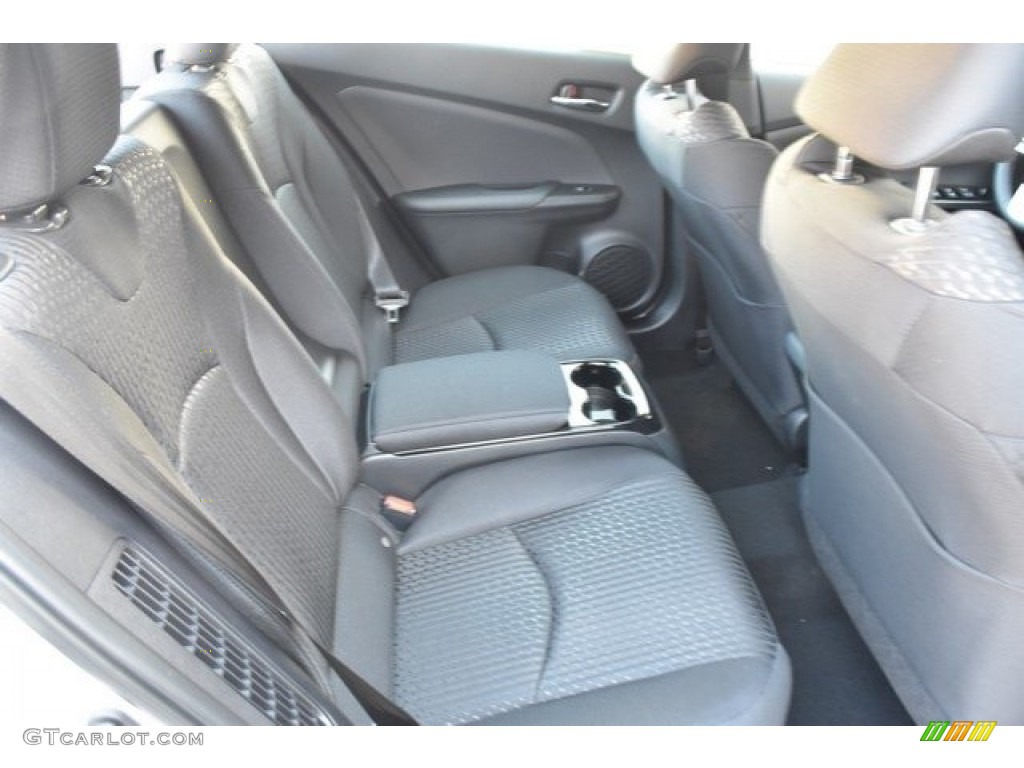 2018 Prius Prime Plus - Classic Silver Metallic / Black photo #18