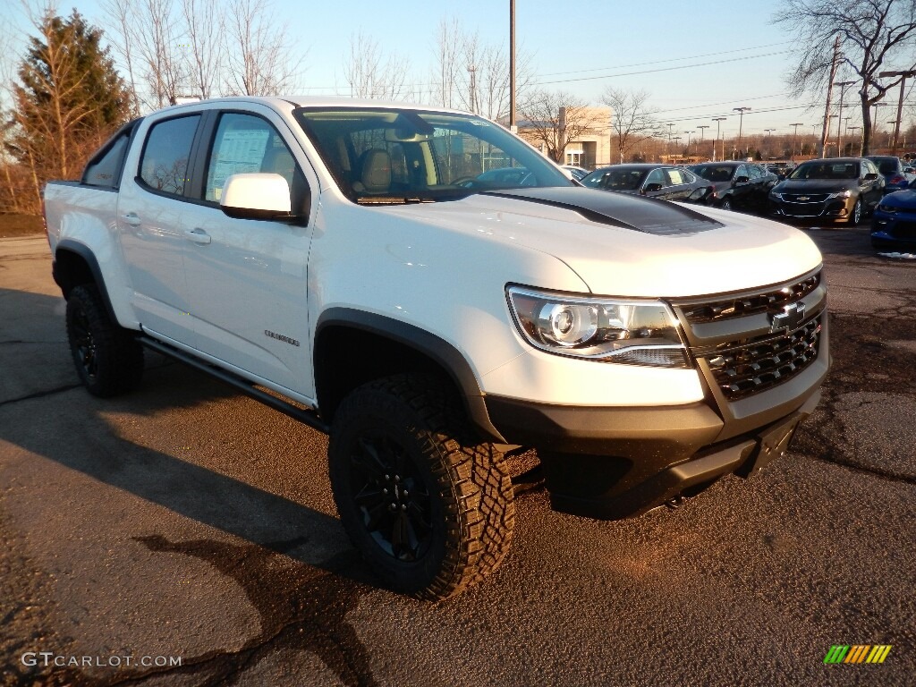 Summit White 2018 Chevrolet Colorado ZR2 Crew Cab 4x4 Exterior Photo #125857415