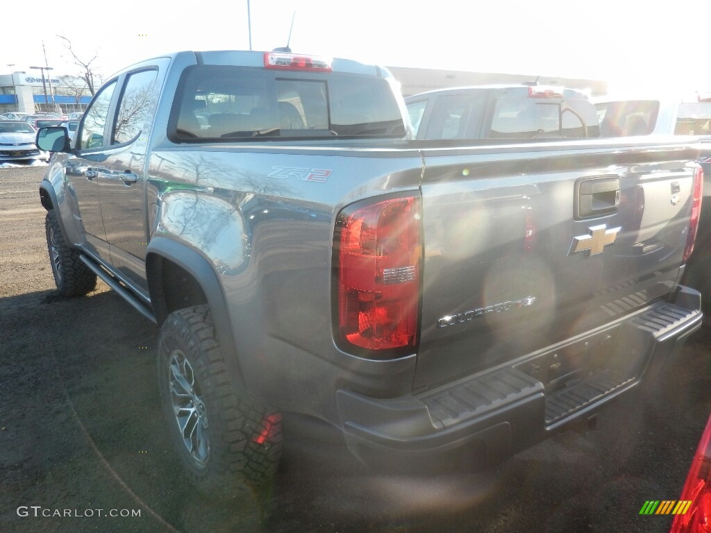 2018 Colorado ZR2 Crew Cab 4x4 - Satin Steel Metallic / Jet Black photo #6