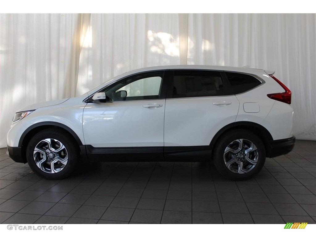 2018 CR-V EX-L - White Diamond Pearl / Black photo #5