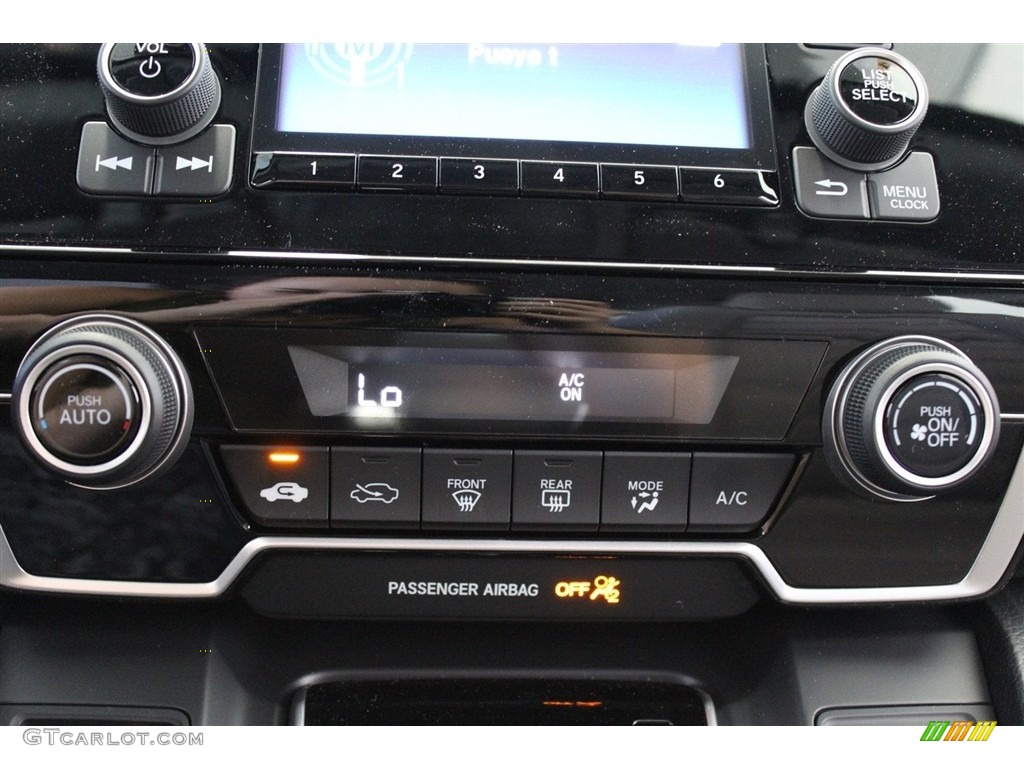 2018 CR-V LX - Obsidian Blue Pearl / Gray photo #18