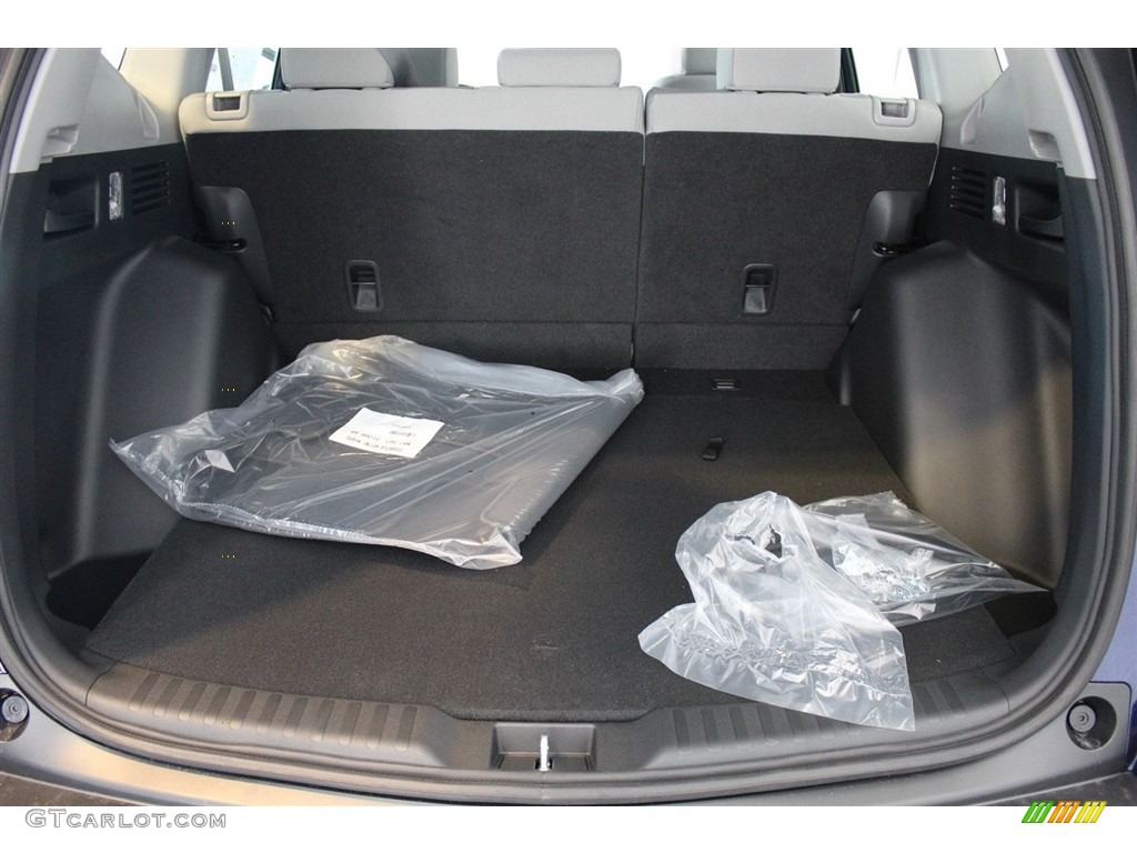 2018 CR-V LX - Obsidian Blue Pearl / Gray photo #35