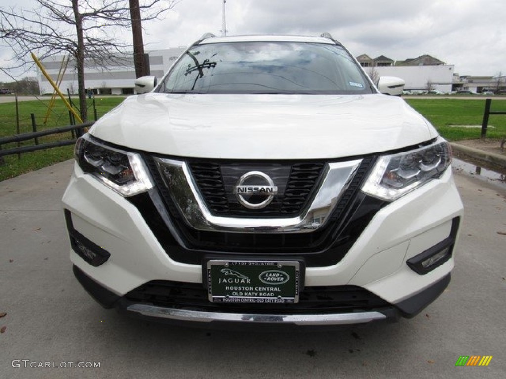 2017 Rogue SL - Pearl White / Charcoal photo #9