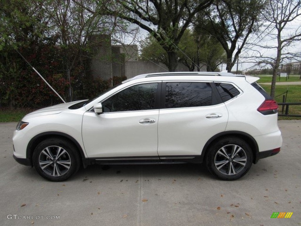 2017 Rogue SL - Pearl White / Charcoal photo #11