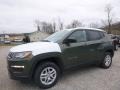 2018 Olive Green Pearl Jeep Compass Sport 4x4  photo #1