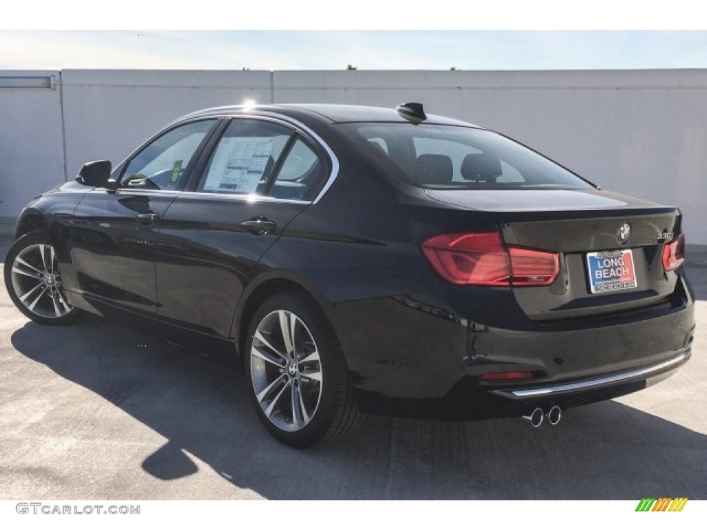 2018 3 Series 330i Sedan - Jet Black / Black photo #3