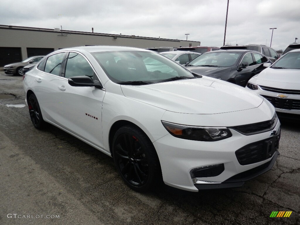 2018 Malibu LT - Summit White / Jet Black photo #3