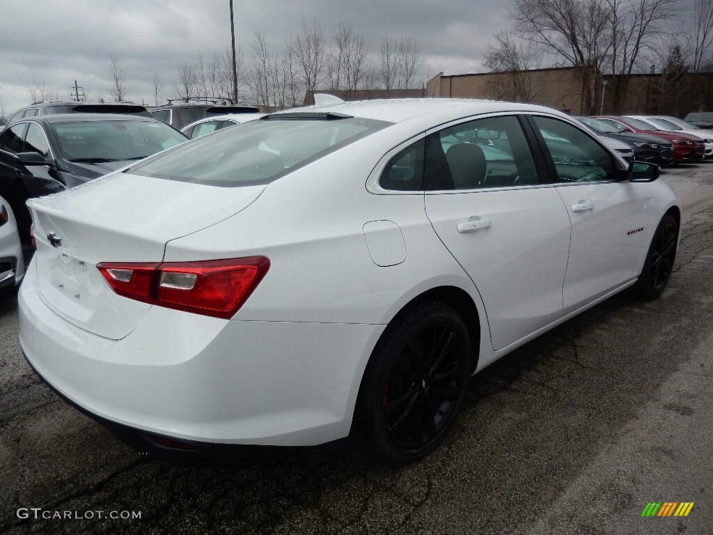 2018 Malibu LT - Summit White / Jet Black photo #4