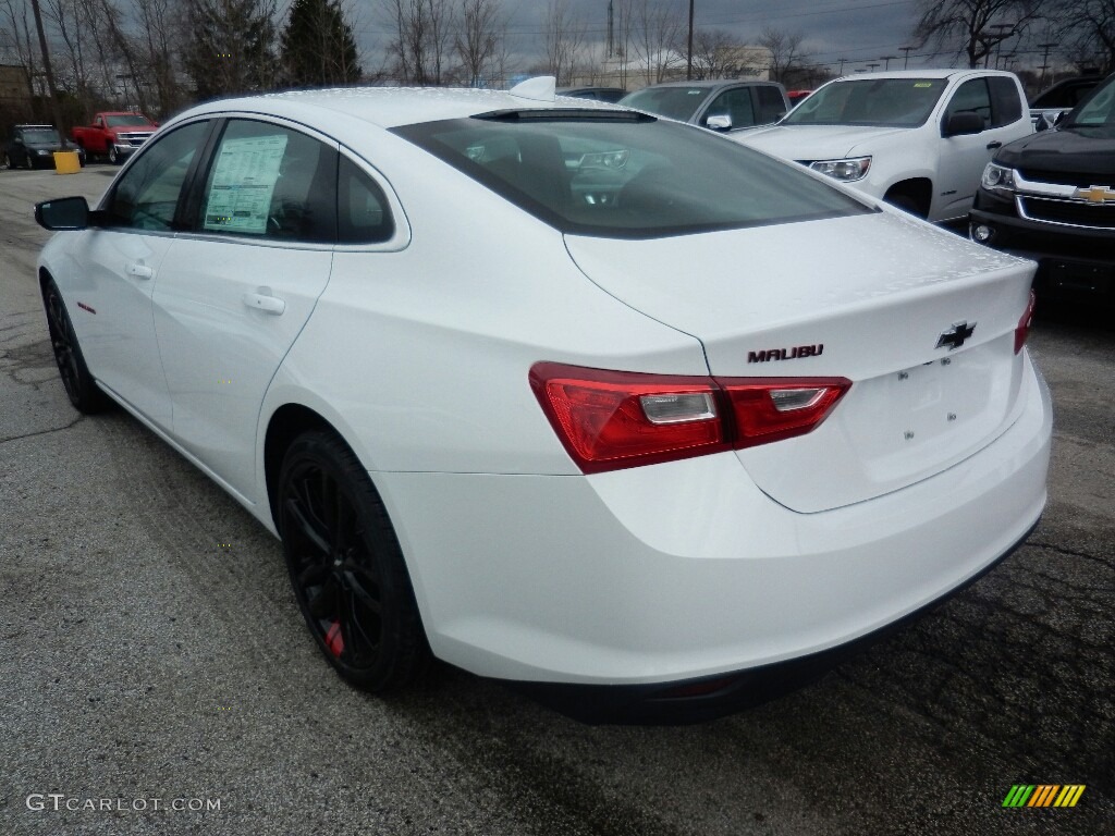 2018 Malibu LT - Summit White / Jet Black photo #5