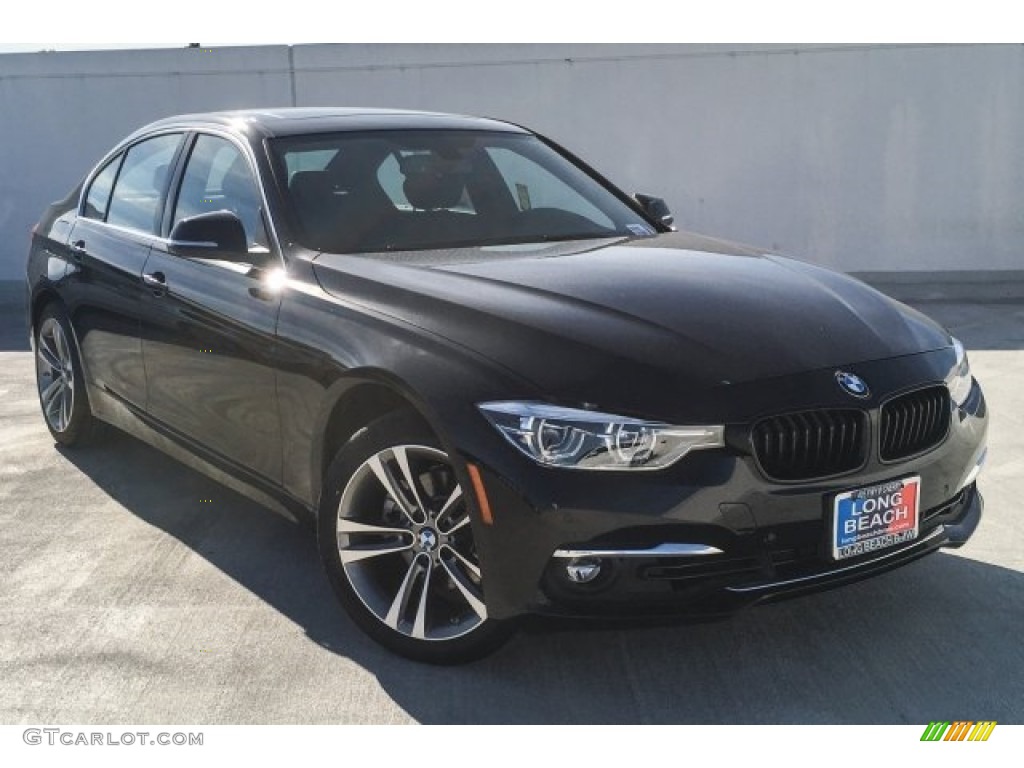 2018 3 Series 330i Sedan - Jet Black / Black photo #12